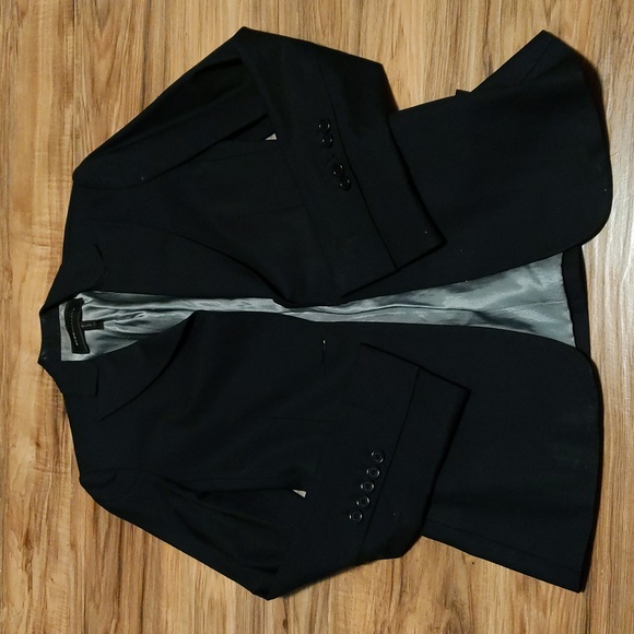 BCBGMaxAzria Black One Button Blazer - Picture 1 of 9